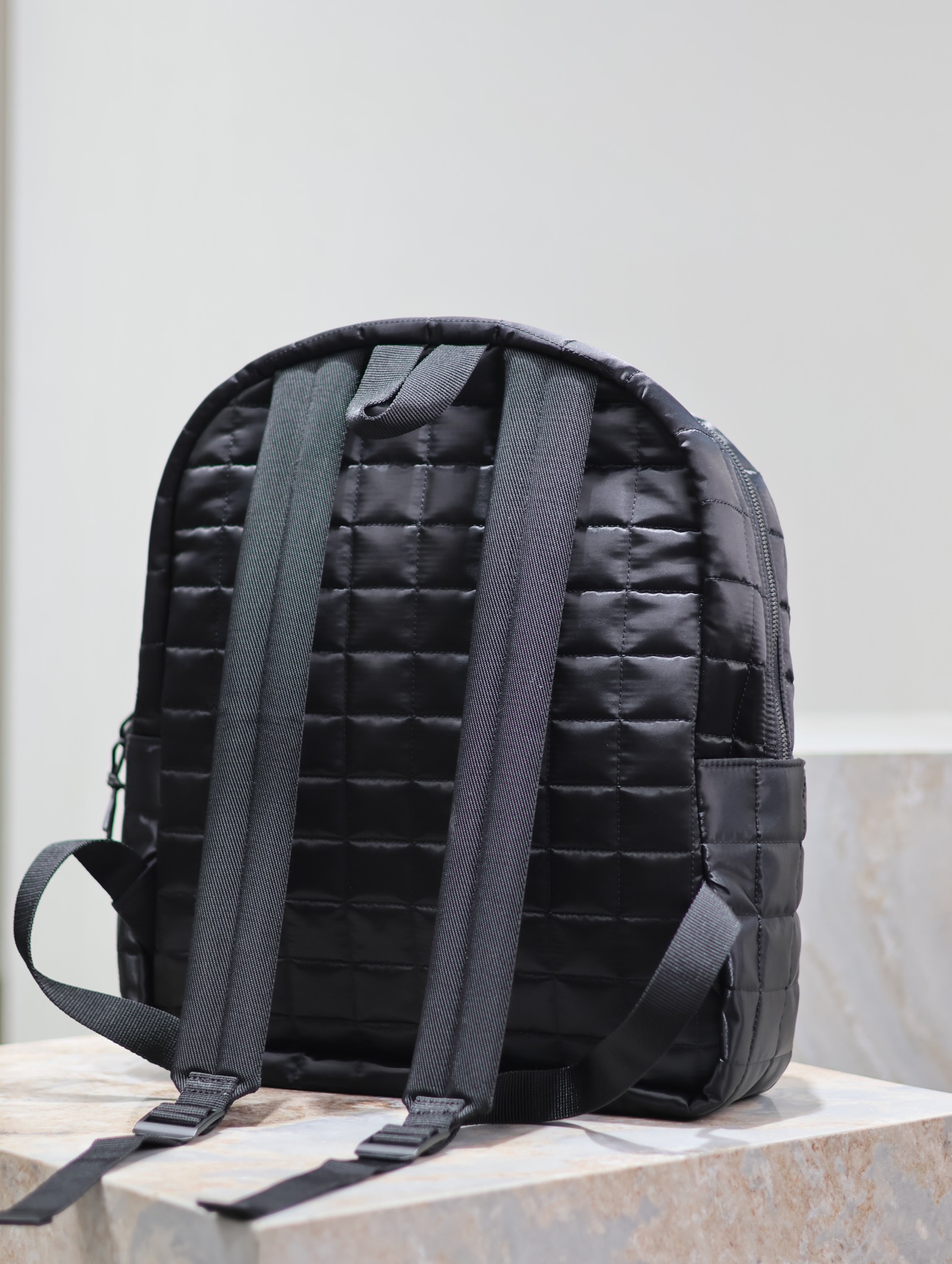 Yves Saint Laurent Plaid Nylon Backpack Bag 623698