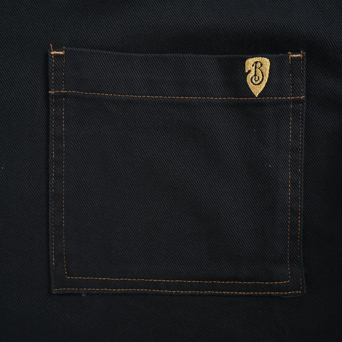 Burberry 25ss shield lapel denim shirt jacket