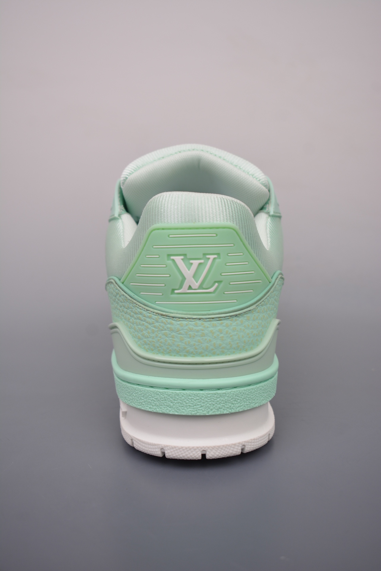 Louis Vuitton Trainer Sneaker Low Vanilla Green Tea White 1ACQ80