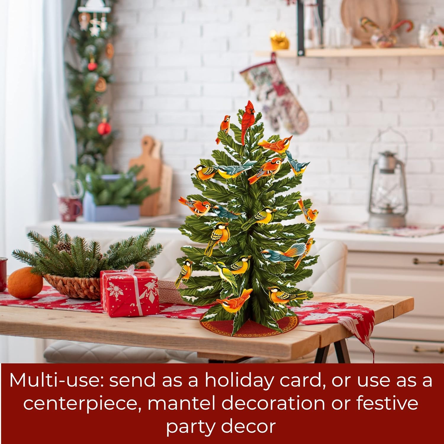 🔥CHRISTMAS ON SALE🔥3D Popup Greeting Cards, Christmas Cards, Holiday Gift Cards with Note Card and Envelope
