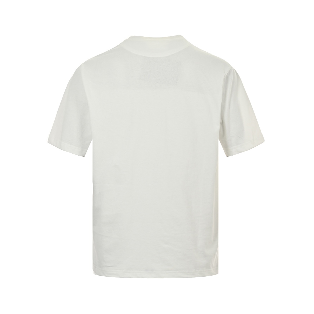 Prada 24ss triangle logo laminated short sleeves