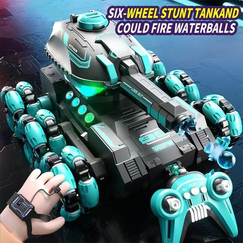 Remote Control Six-Wheel Tank (Flash Sale - 50% Off)
