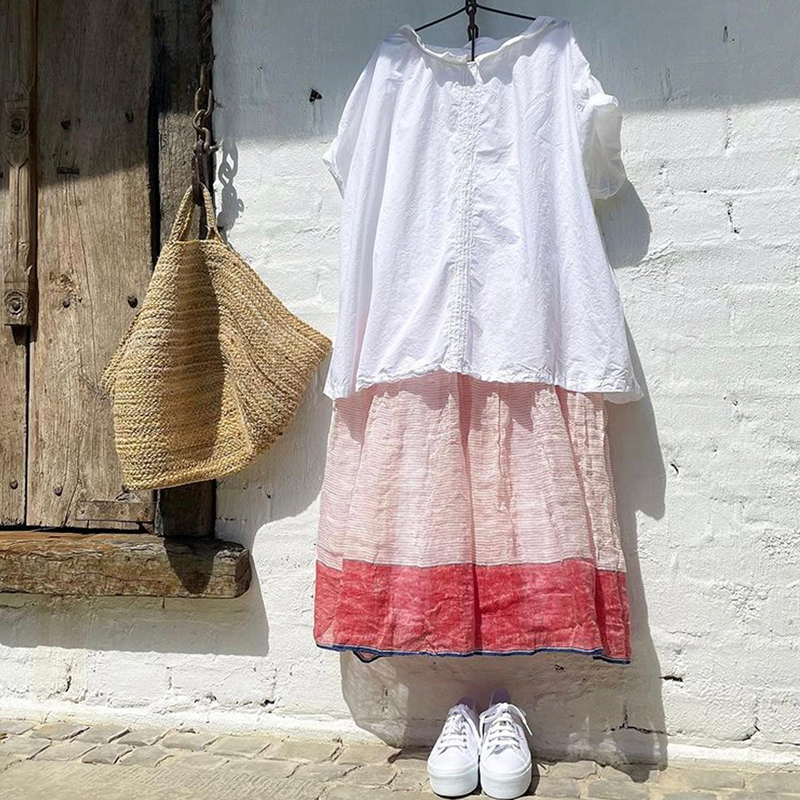 Multi Color Patchwork Comfortable Casual Strap Midi Dress