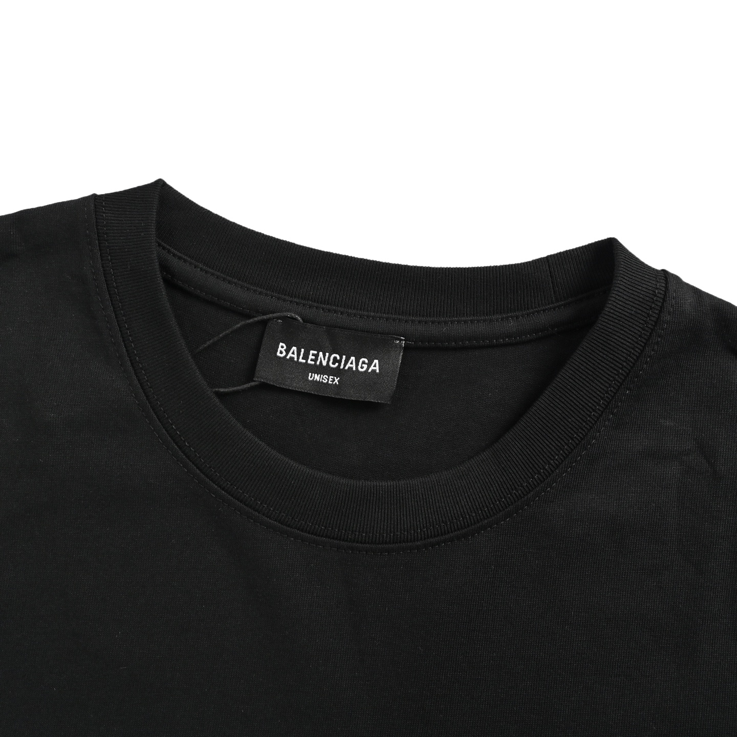 Balenciaga 25ss Lamborghini co-branded printed short sleeves