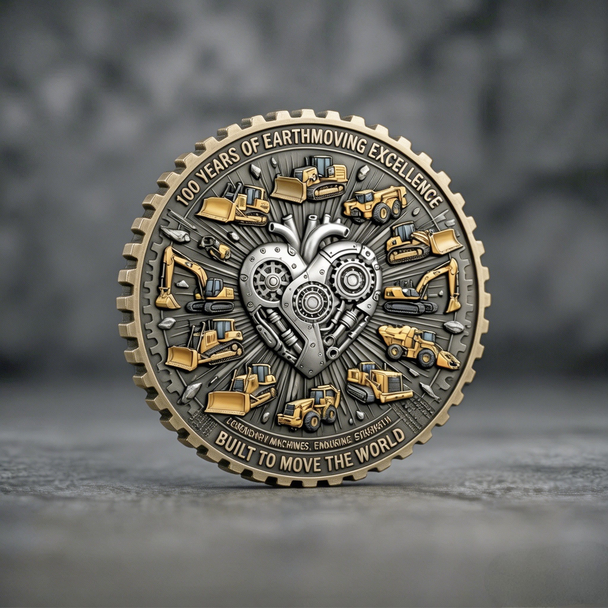 ⚙️CAT 100th Anniversary Limited Edition Commemorative Coin