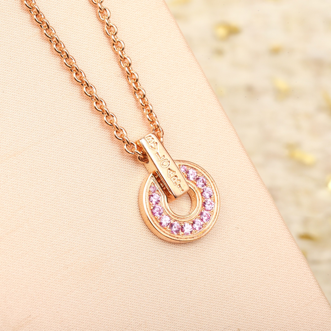 Bulgari Hollow Necklace