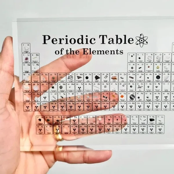🔥LAST DAY 70% OFF🔥PERIODIC TABLE WITH REAL ELEMENTS - ATOMICA™ COLLECTOR'S EDITION
