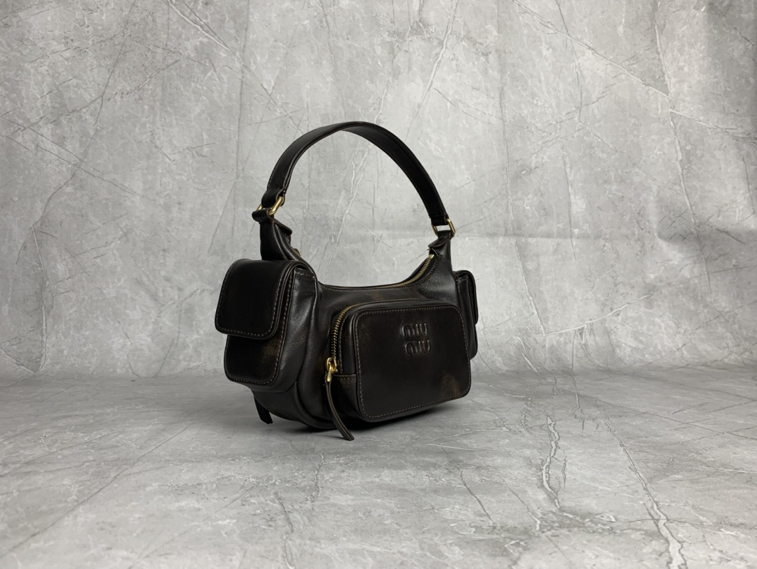 Miu Miu Multi-Pocket Biker Bag