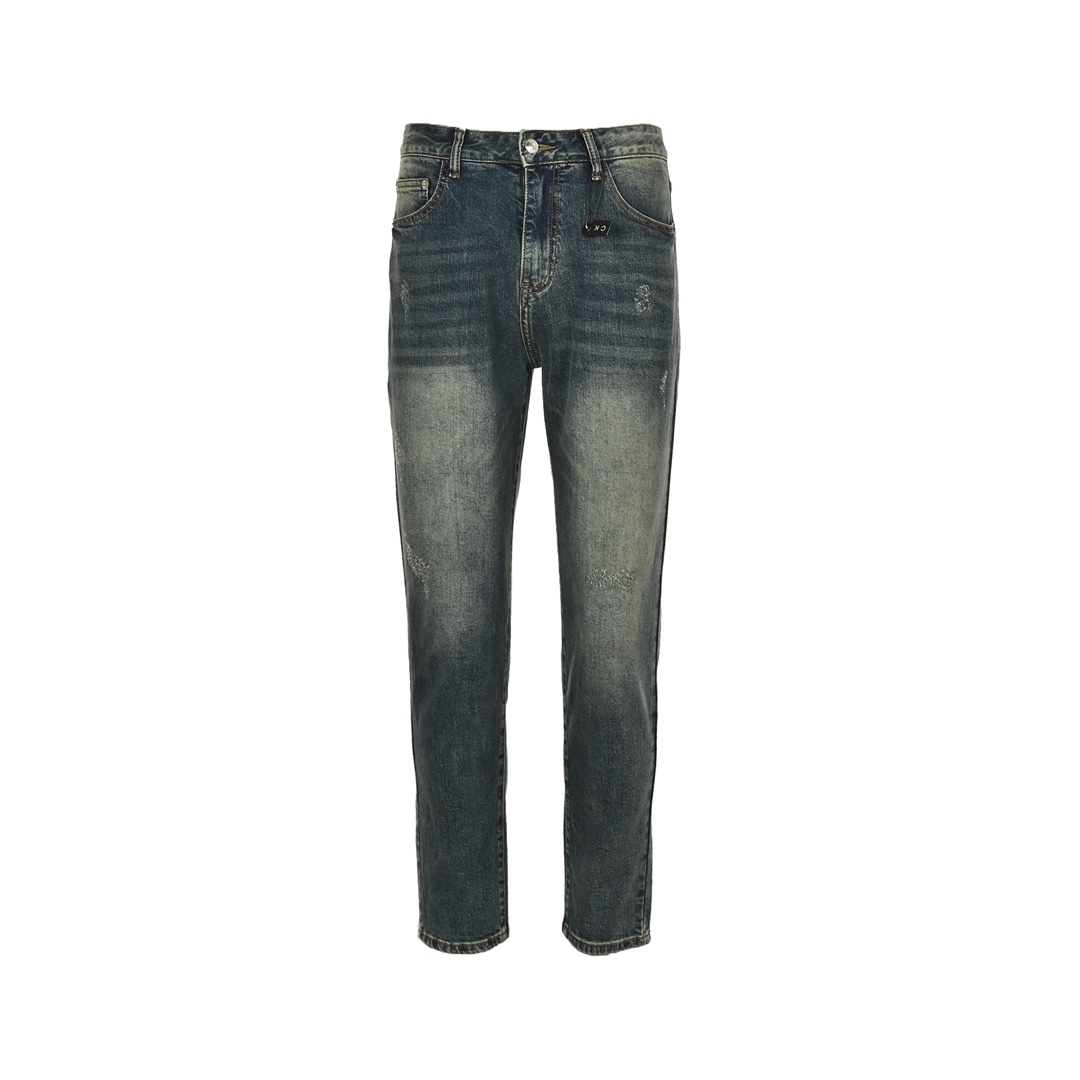 Dior 24Fw back pocket iron tower embroidered jeans