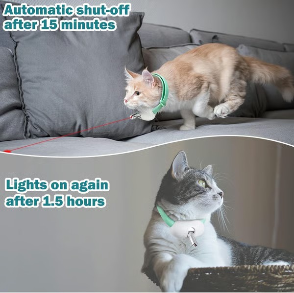 🐾Automatic laser infrared cat collar