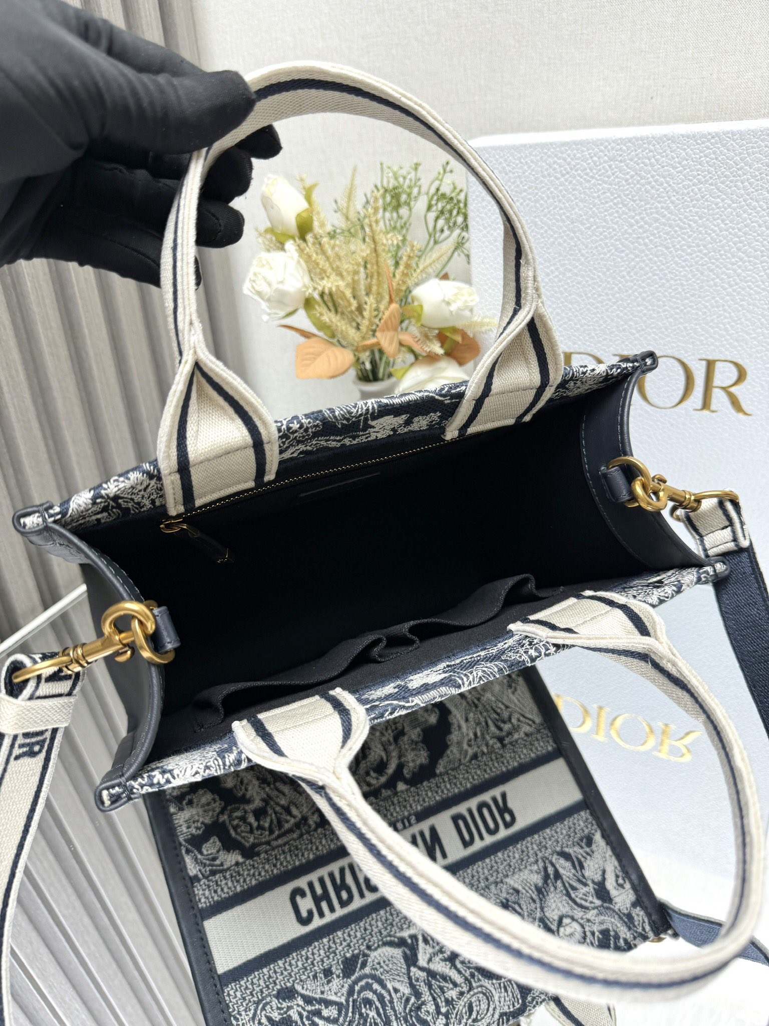 Dior Mini Book tote bag