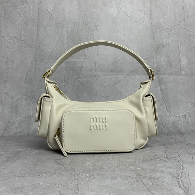 Miu Miu Multi-Pocket Biker Bag