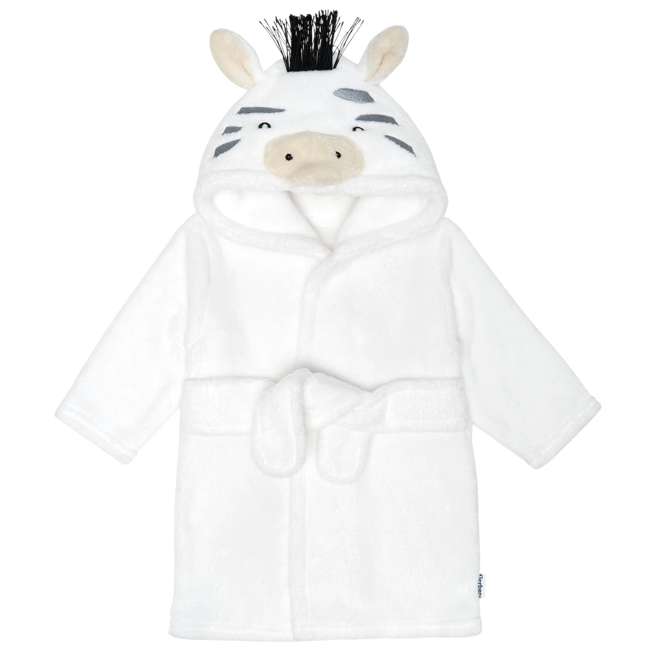Baby Neutral Zebra Robe