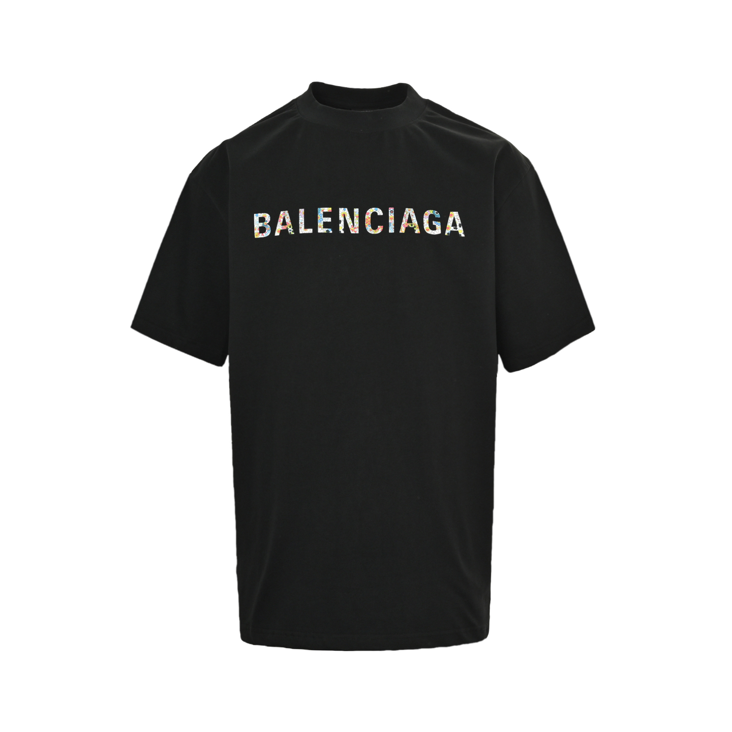 Balenciaga 25ss sunflower print short sleeve