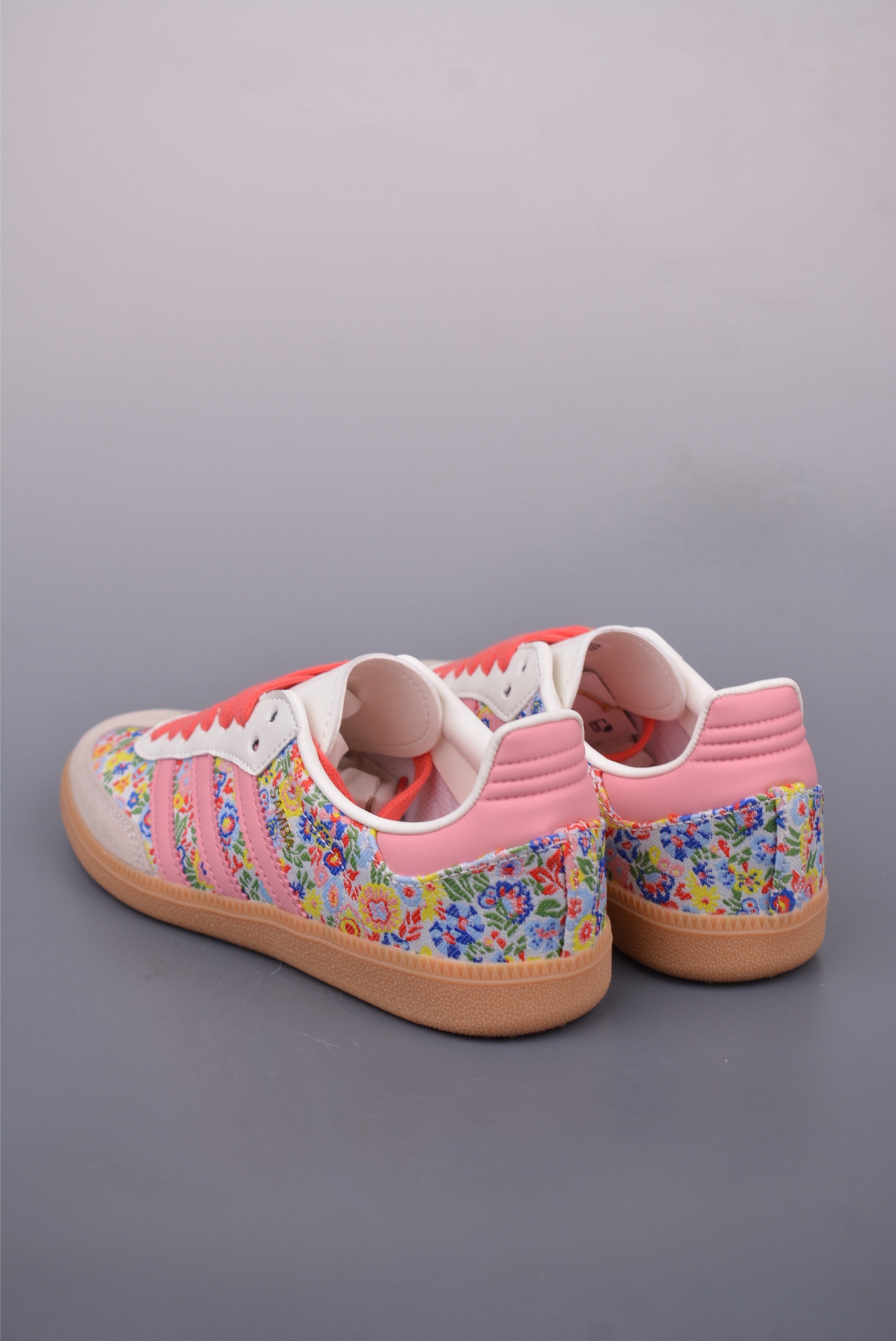 Adidas Originals Samba OG sneakers Beige and Grey Floral JI0280