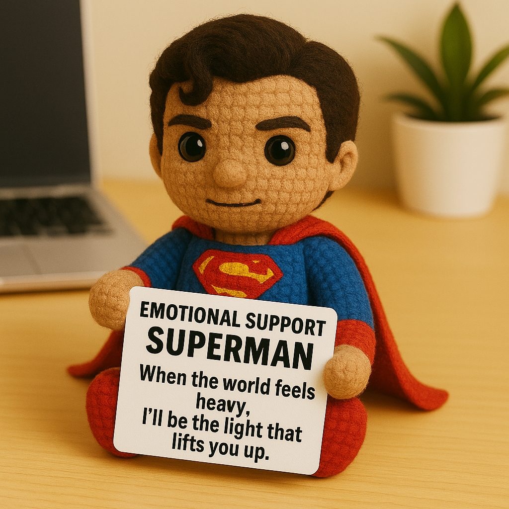 🦇🦸‍♂️Superhero Emotional Support Doll