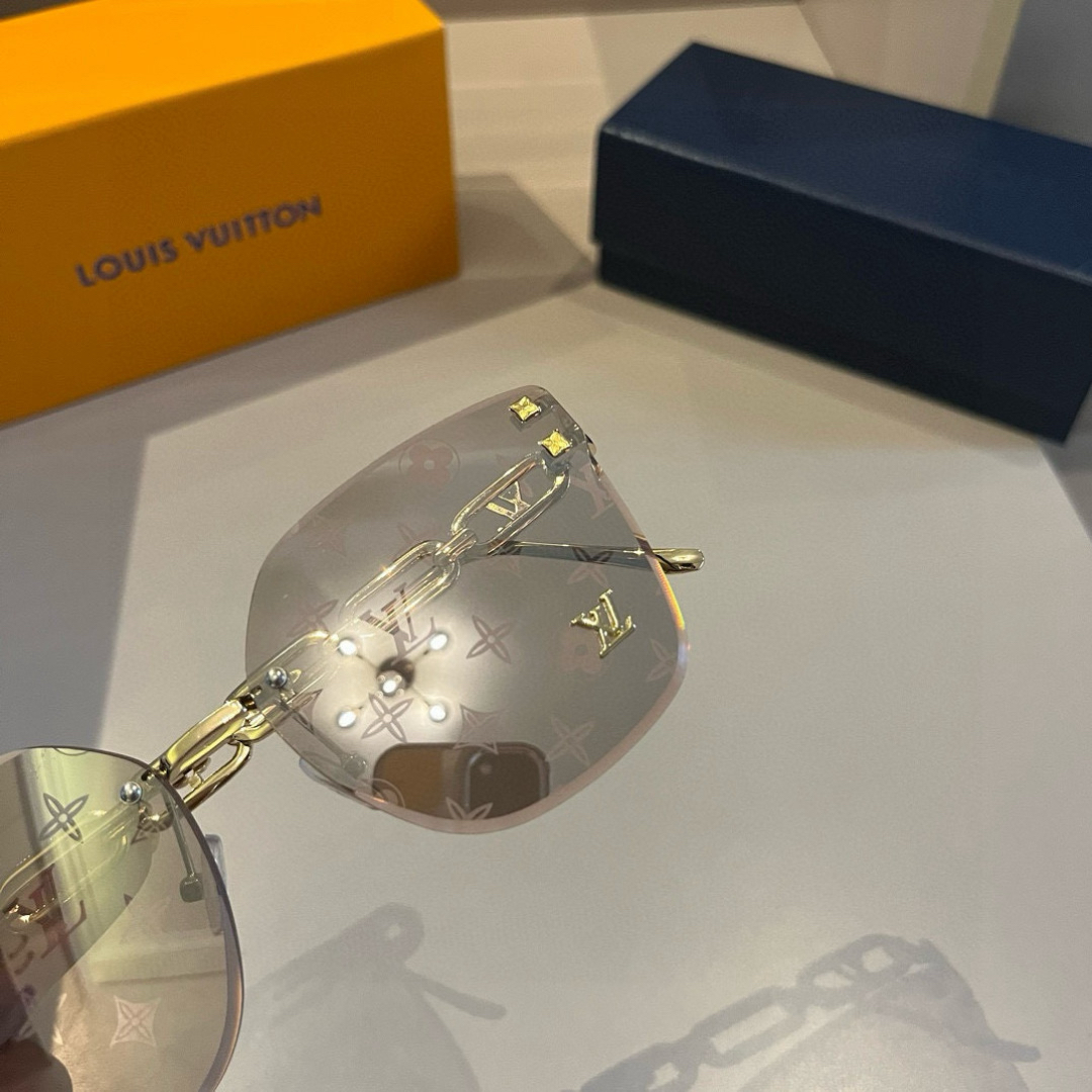 Louis Vuitton rimless sunglasses