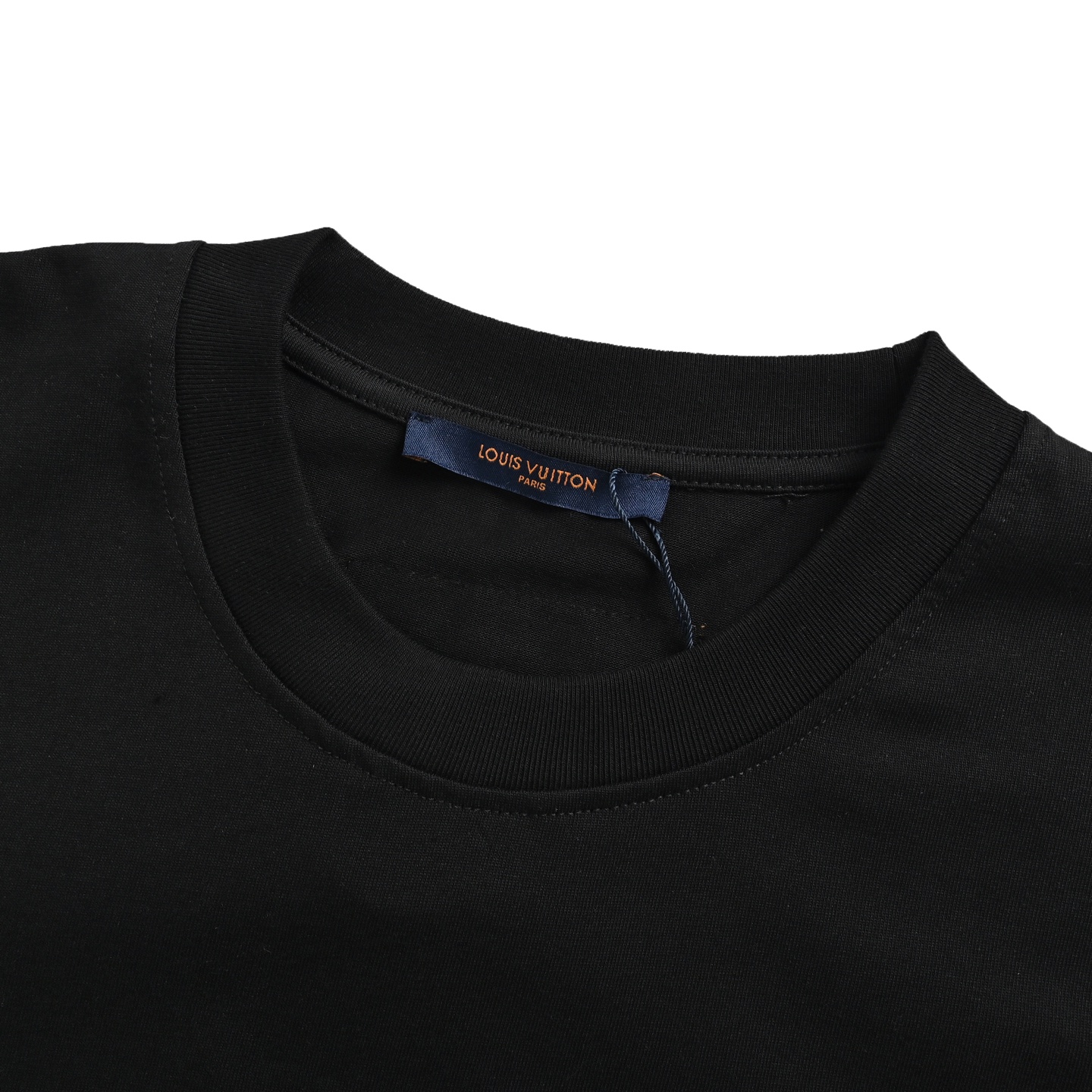 Louis Vuitton 25ss chest embossed lettering long-sleeved T-shirt