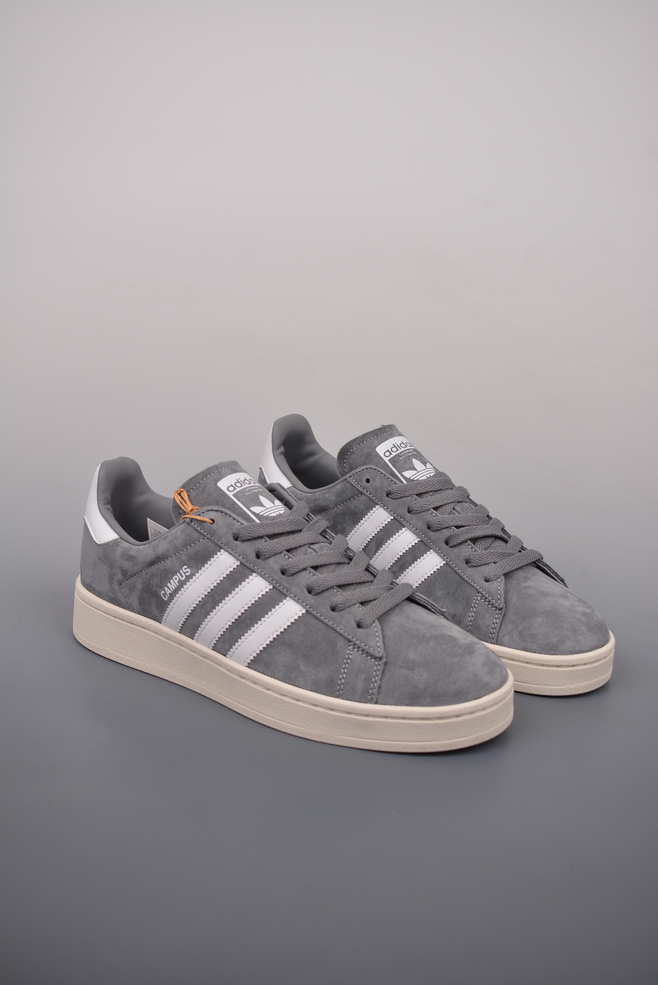 Adidas Originals Campus Suede Dark Grey White BZ0085