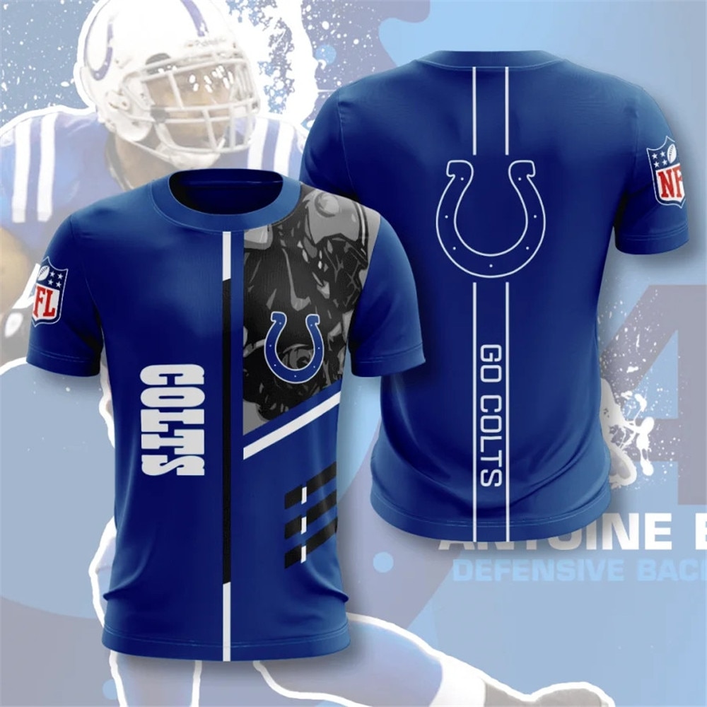INDIANAPOLIS COLTS 3D HOODIE IICC008