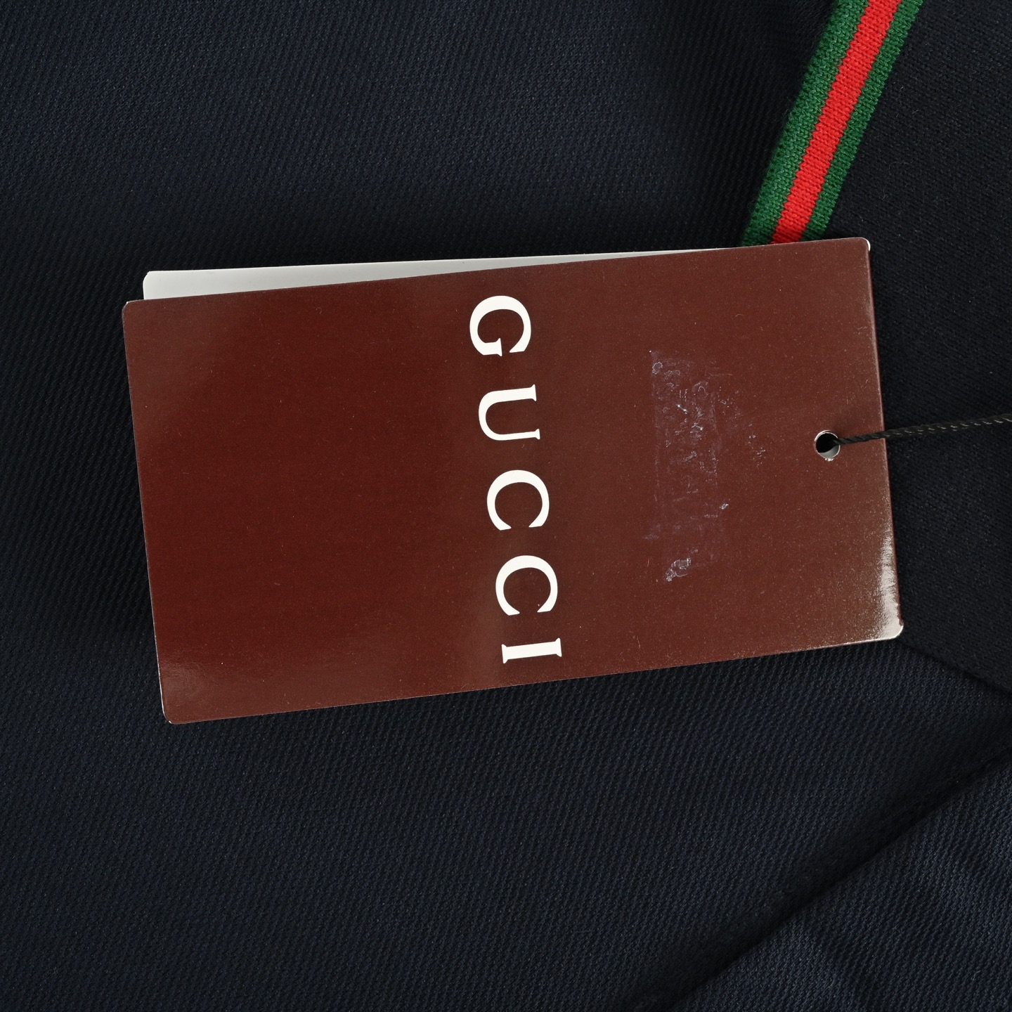 Gucci 25ss Pocket Web Logo Polo Short Sleeve