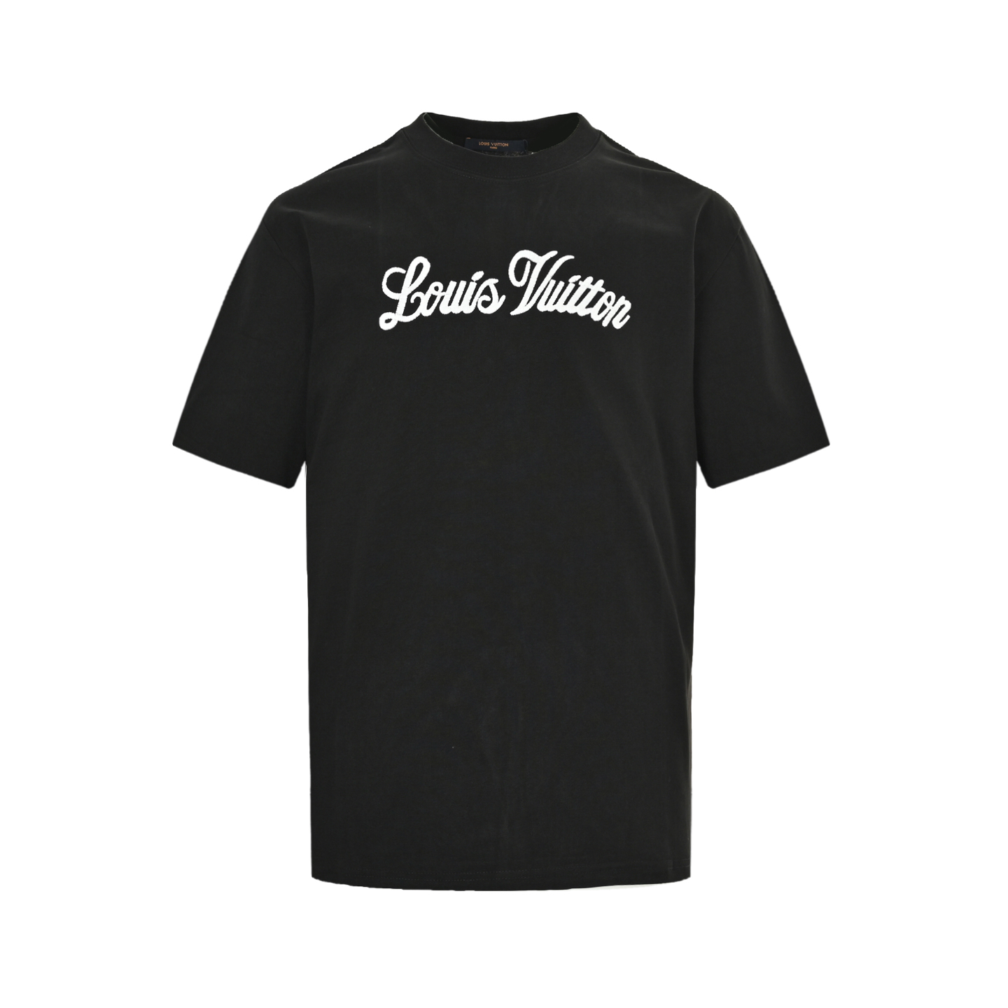 Louis Vuitton 25ss classic three-dimensional logo signature embroidered short sleeve