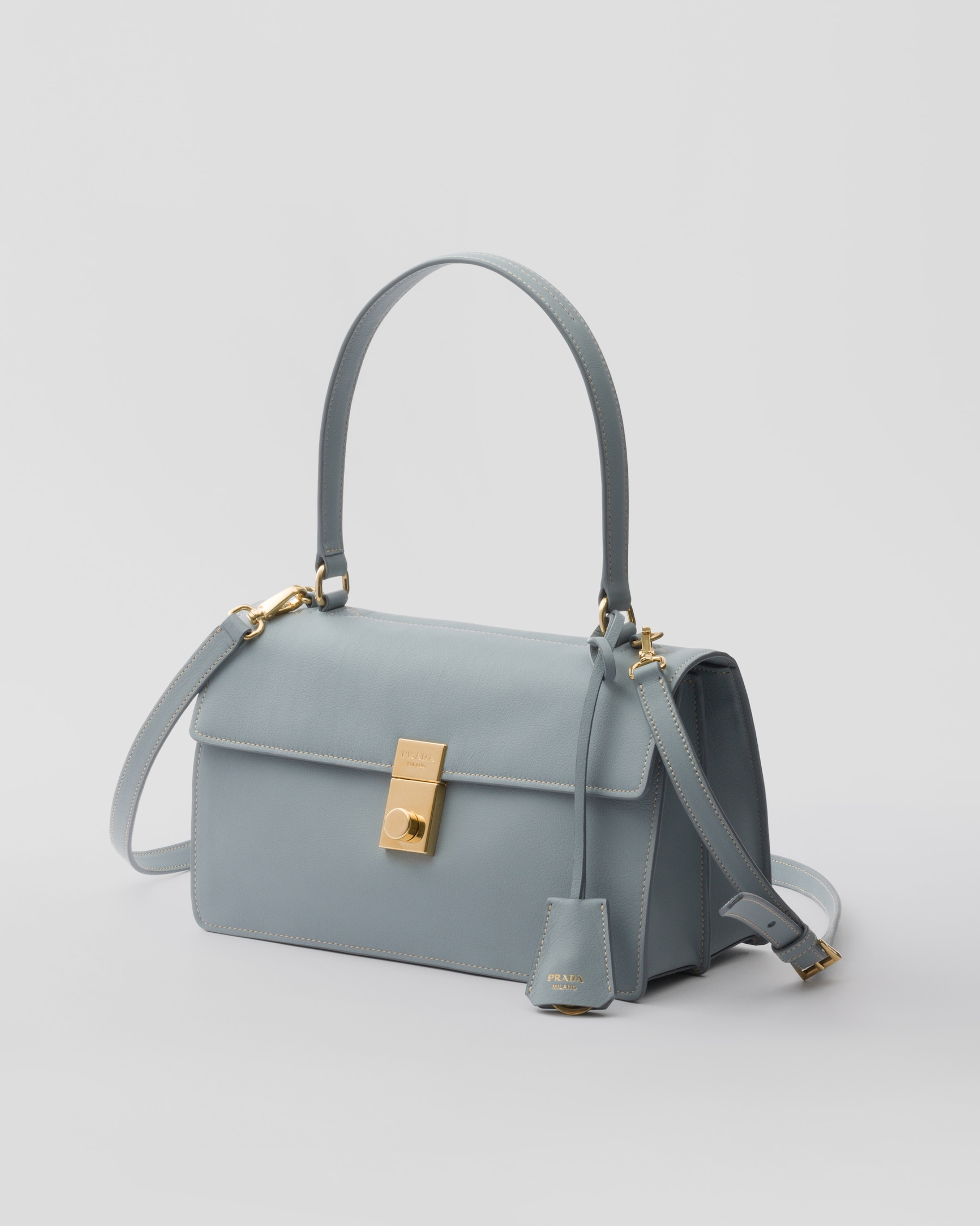 Prada Soft Sound Medium Leather Shoulder Bag1BN023_2CYS_F0384_V_TOO