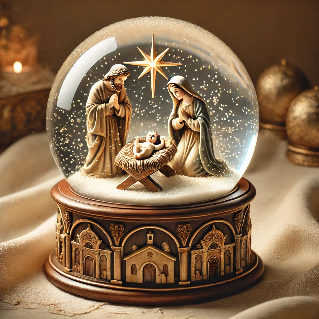 Sacred Snow Globes