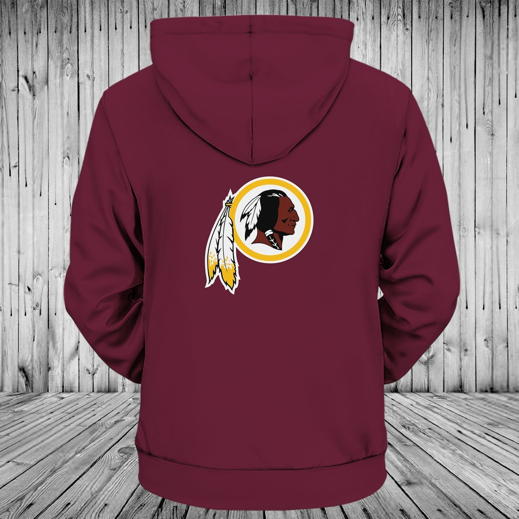 WASHINGTON HOODIE 3D 9