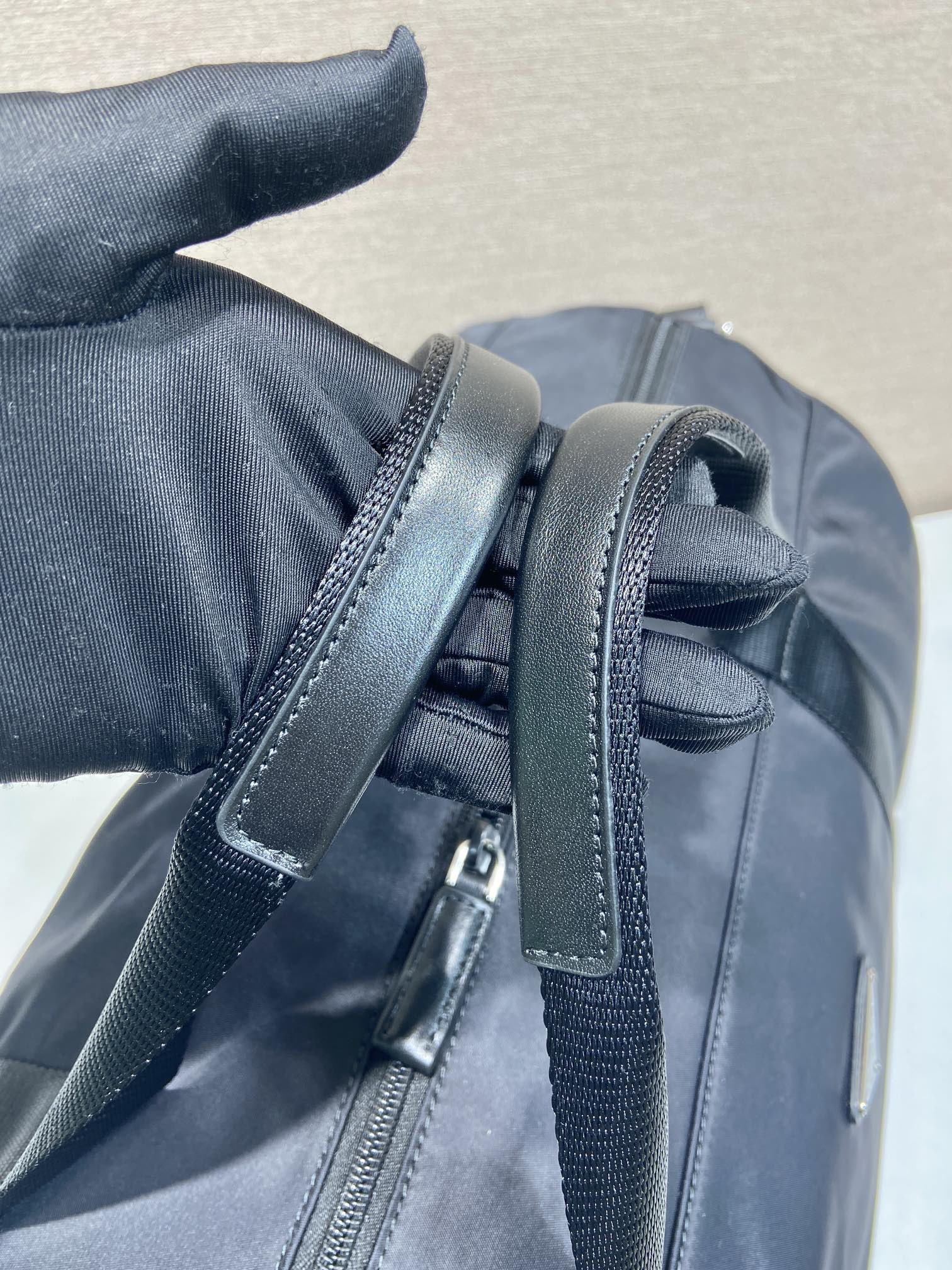 Prada parachute fabric travel bag 2VC015A
