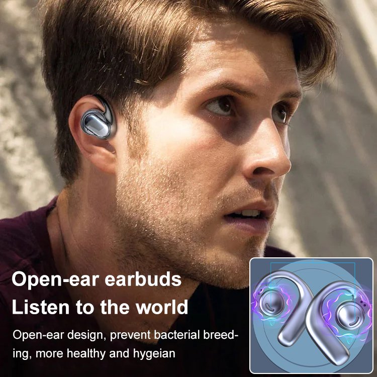 💥Last Day Promotion-[SAVE 50% OFF]--TWS wireless bone conduction digital Bluetooth earbuds--BUY 2 GET 10% OFF & FREE SHIPPING