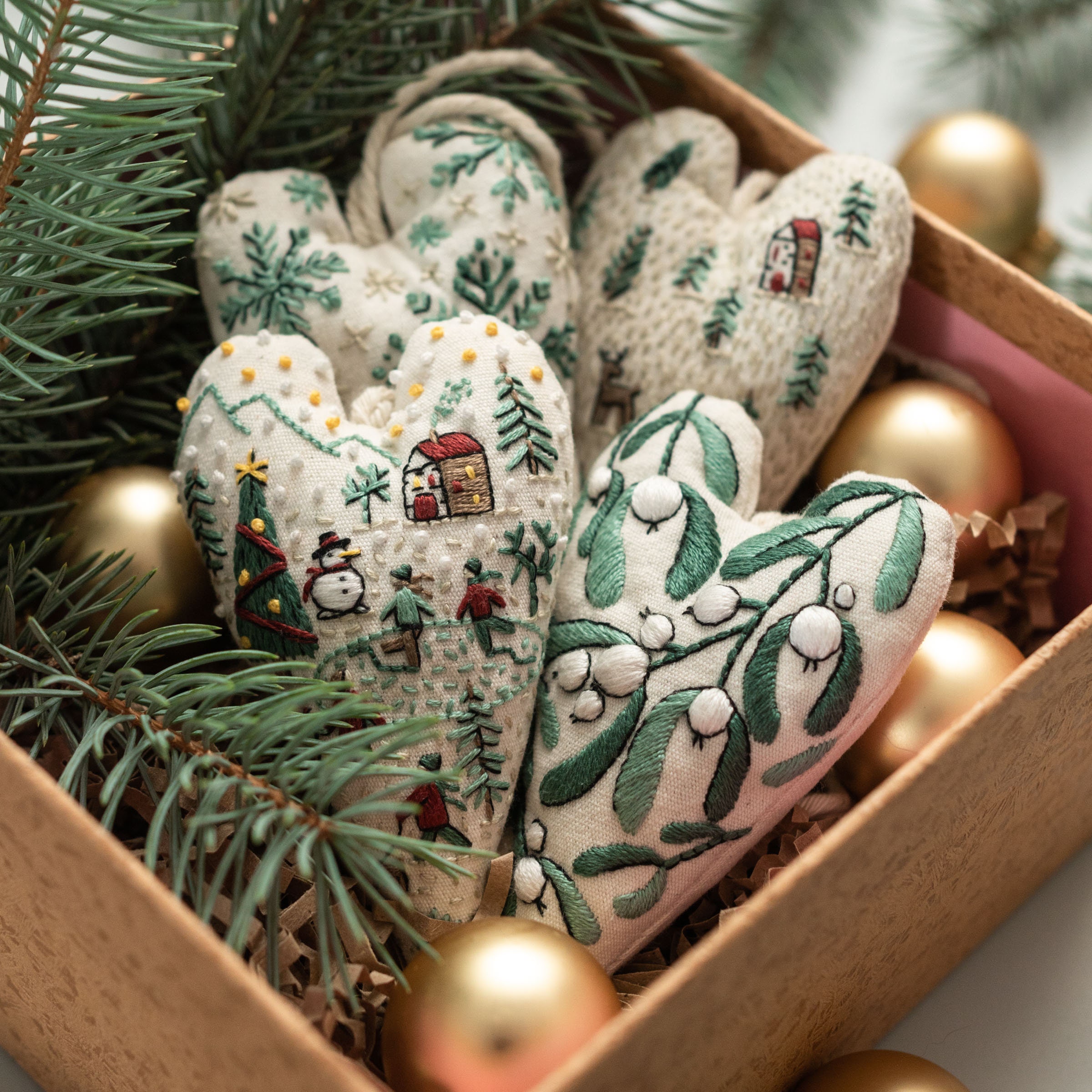 🎅2024 Christmas Promos🔥DIY Ornament for Christmas in the shape of a heart