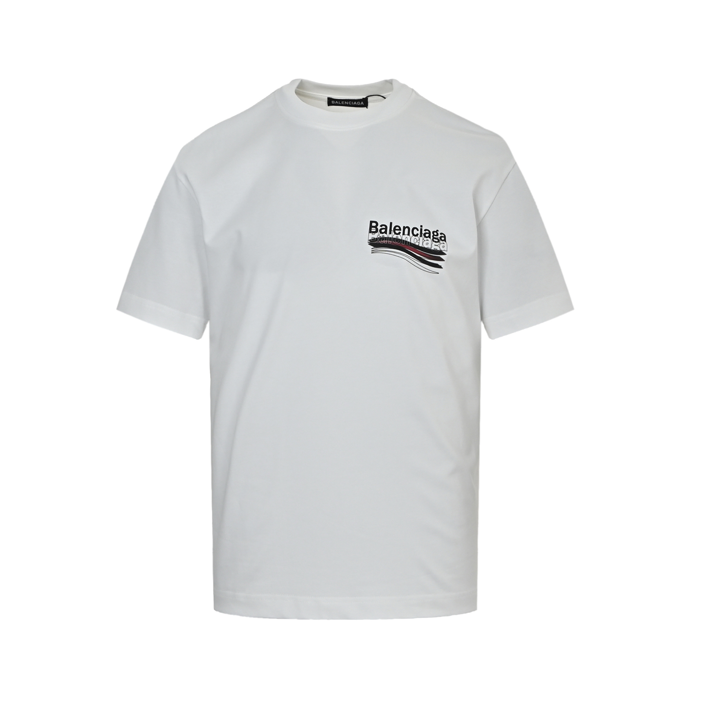 Balenciaga 25ss Coke multi-logo overlapping print short sleeves