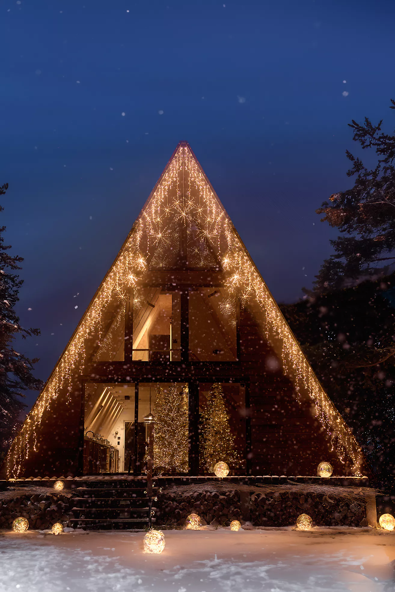 🔥CHRISTMAS ON SALE🔥Twinkling Northstar Twine Lights