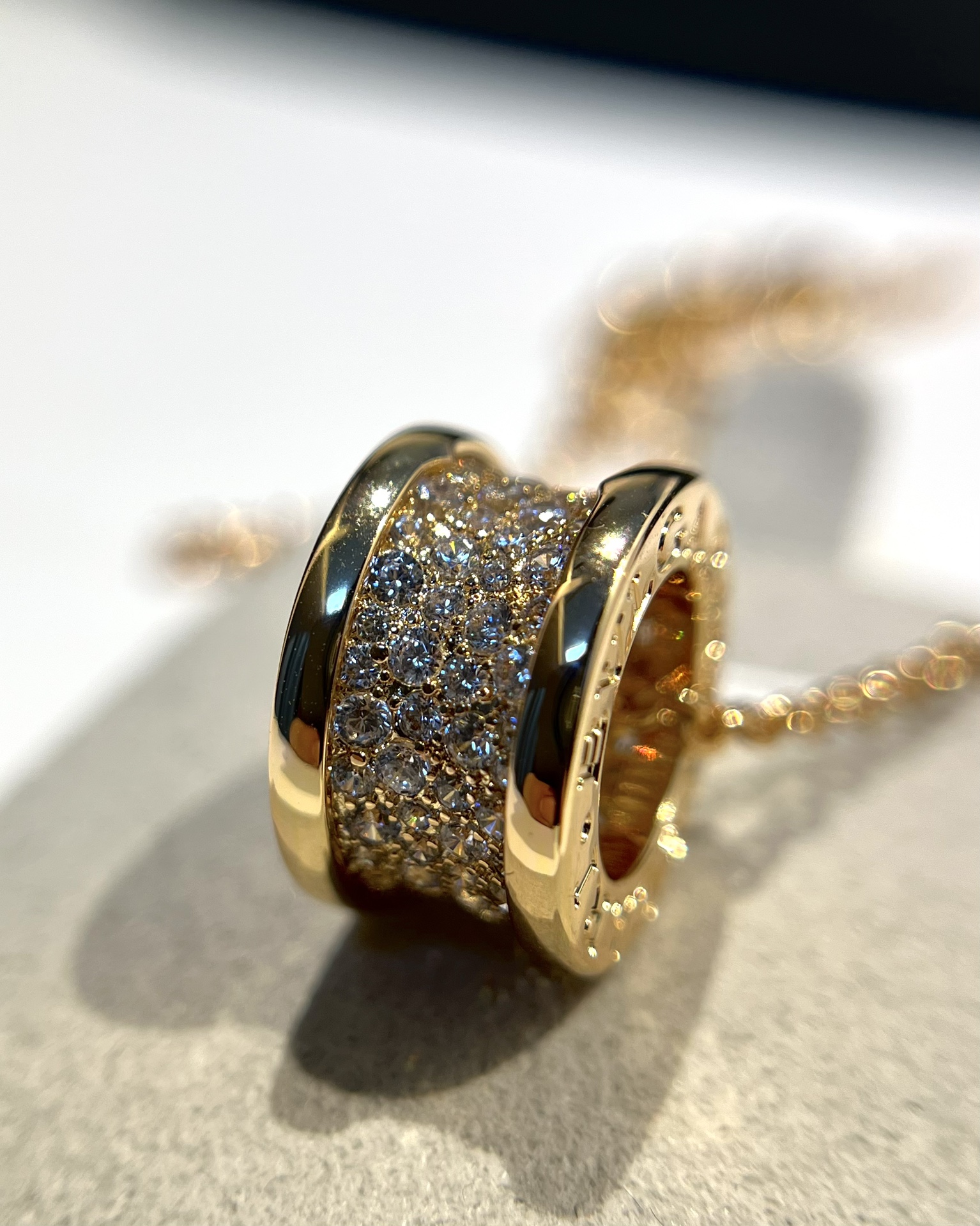 Bulgari B.ZERO1 Series Diamond Waist Necklace