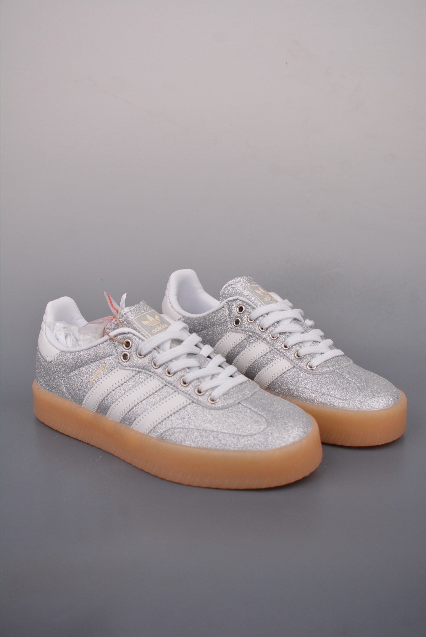 Adidas Samba VALENTNE “Shine Silver Metallic ” JI1348