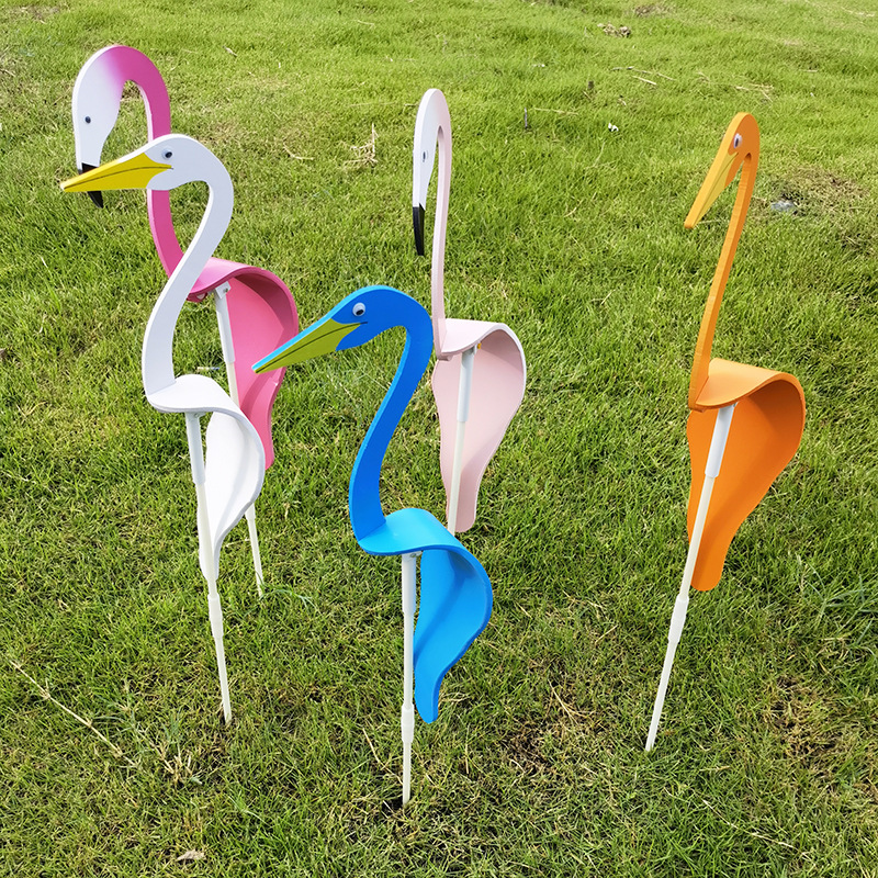 (🔥Last Day Promotion-SAVE 50% OFF)🦩Swirl Bird-a whimsical and dynamic bird that spins with the slight garden breeze💐Buy More Save More