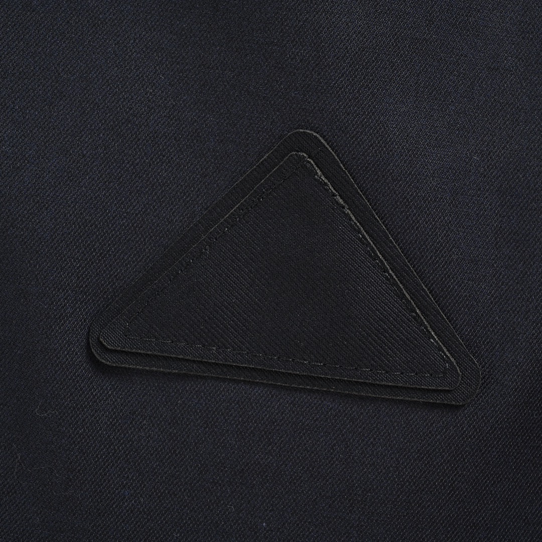 Prada 24Fw mid-length stand-up collar jacket