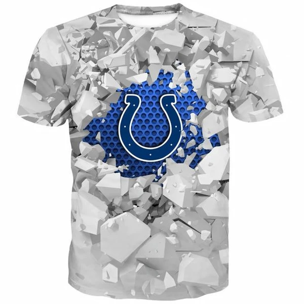 INDIANAPOLIS COLTS 3D HOODIE ICE17