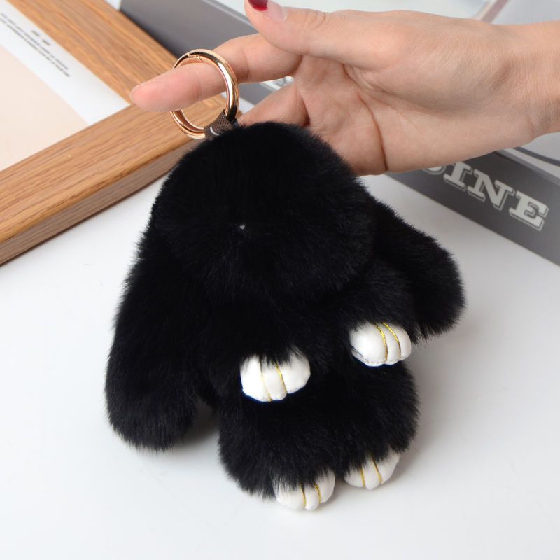 🐰 Handmade Soft Bunny Plush Pendant