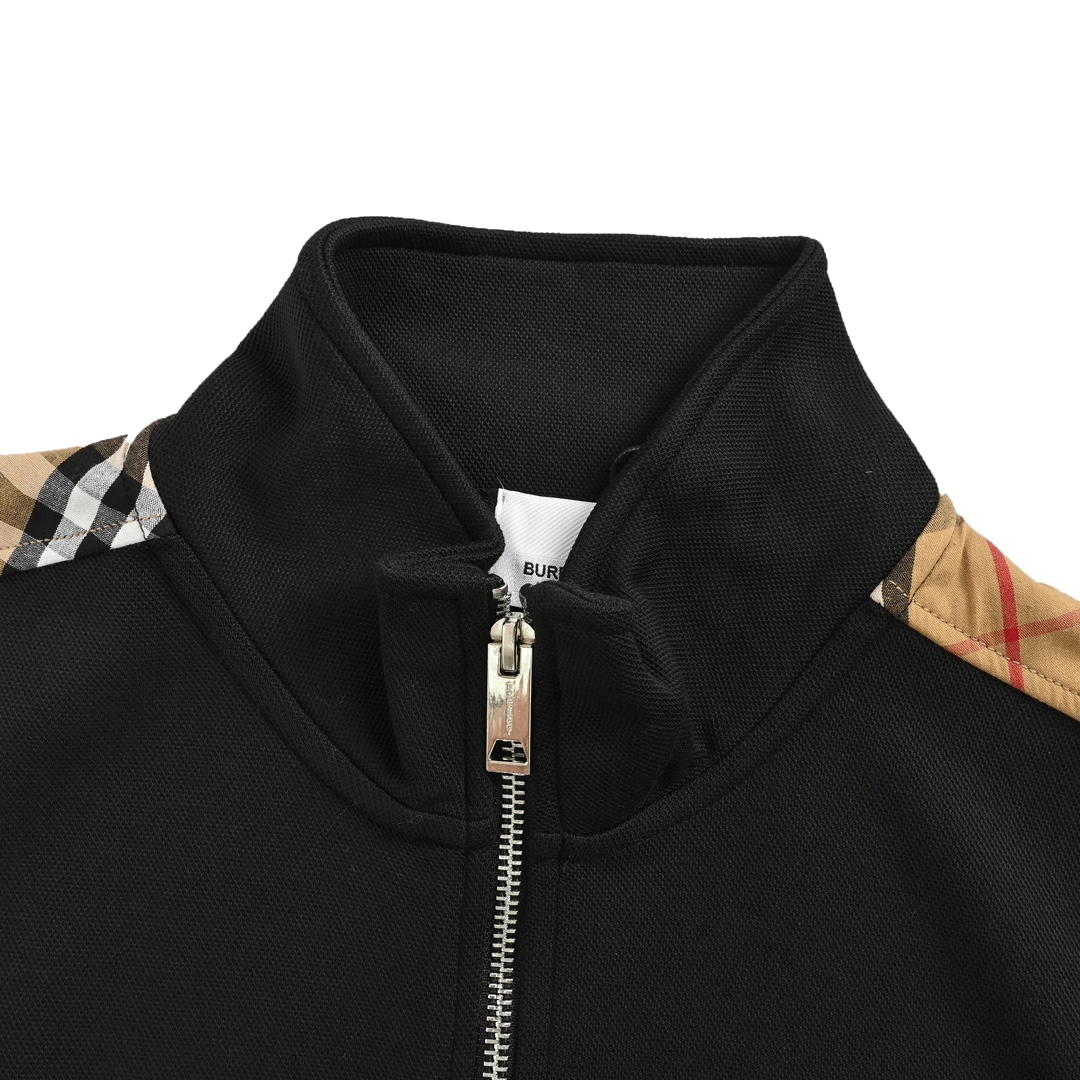 Burberry 24Fw classic warhorse side stripe suit zip-up jacket