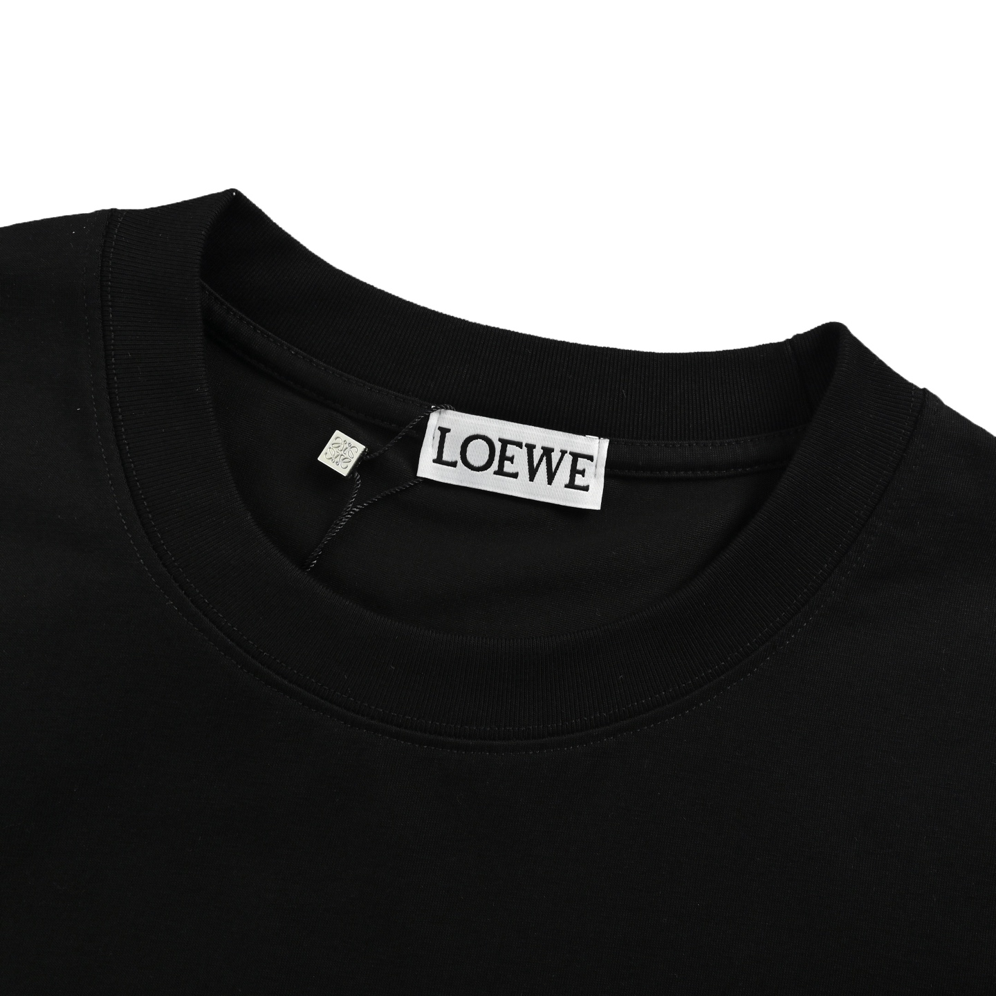 Loewe 25ss graffiti painted flocked print short sleeves