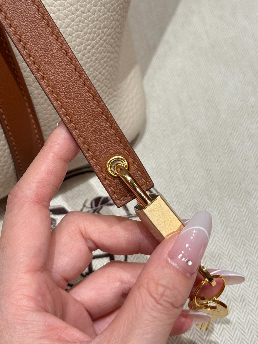 Hermès Picotin lo 10Craie37gold handbag (handmade to order)