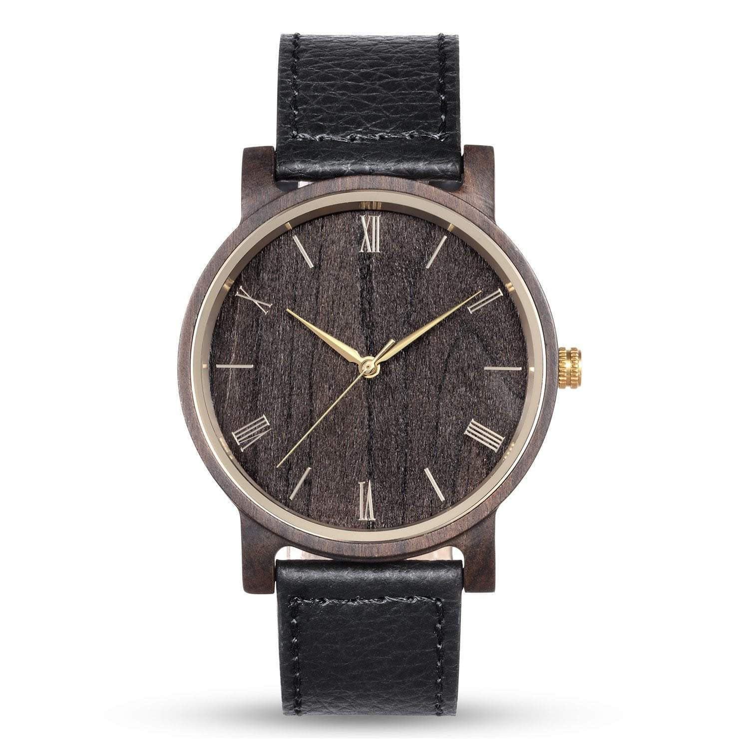 Wooden Watches Black Arce