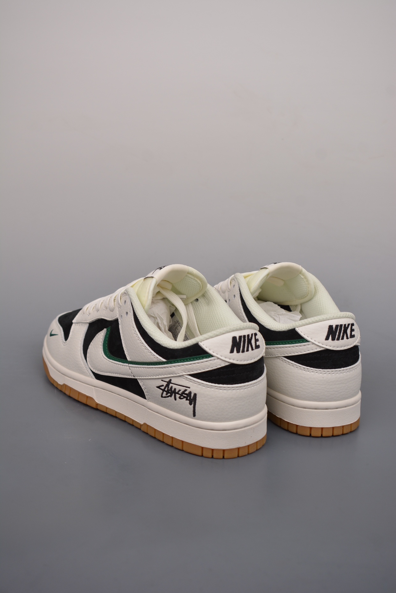Stussy x Nike By You SB Dunk Low Retro SP Beige Black SF1029-406