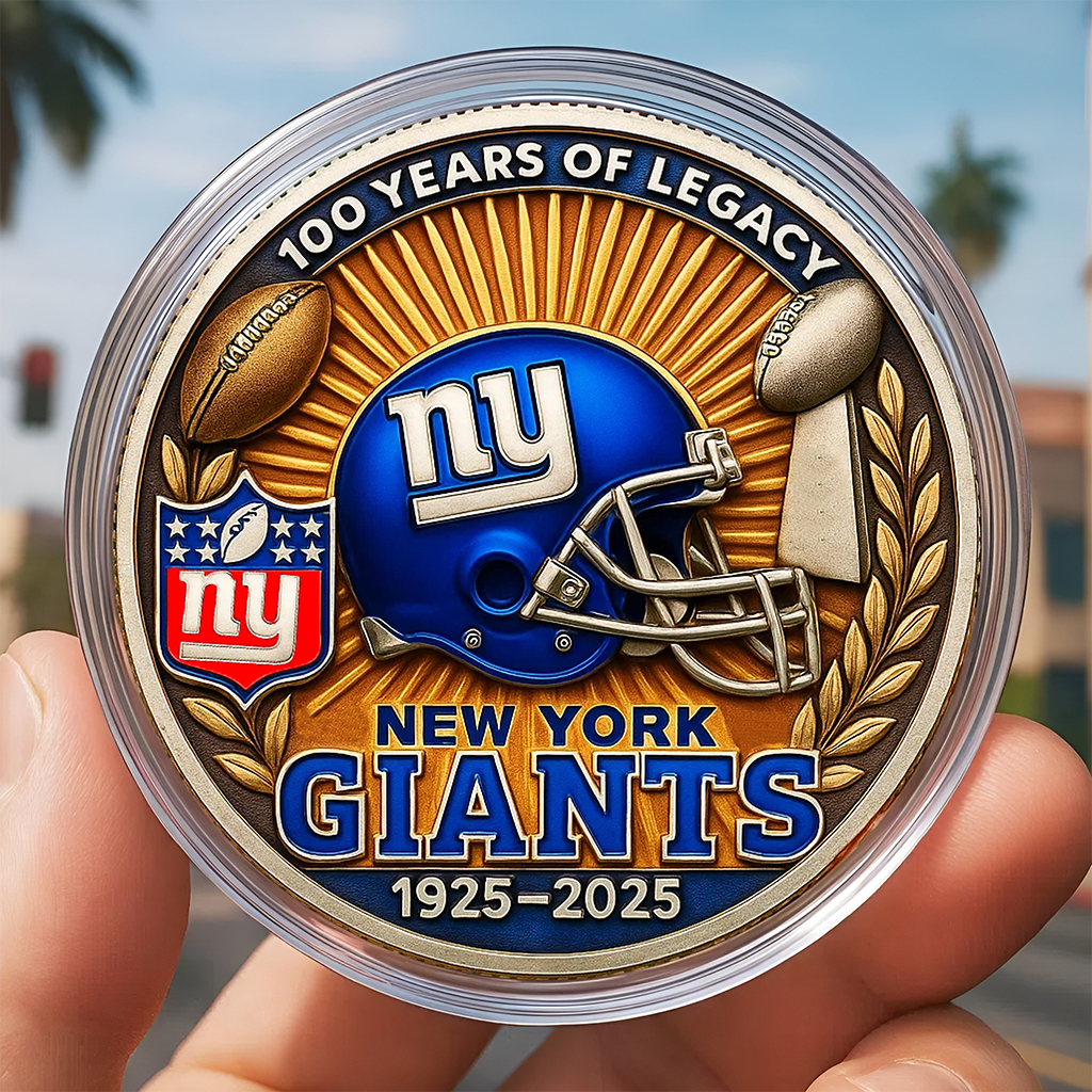 New York Giants 100th Anniversary Coin