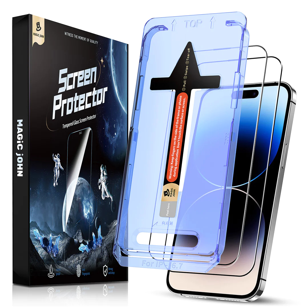 👍Last Day Promotion 60% OFF💥Screen Protector -Dust Free Without Bubbles - BUY 1 GET 1 FREE - 2PACK