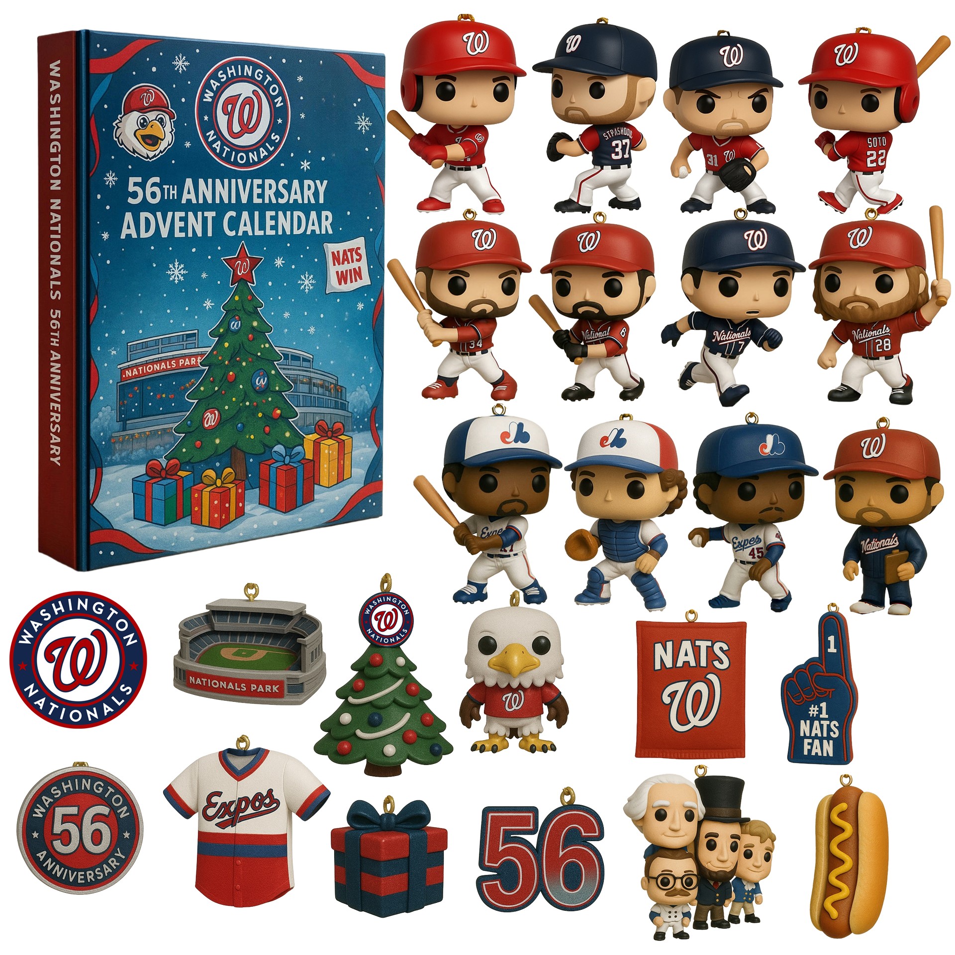 Washington Nationals 56th Anniversary Advent Calendar