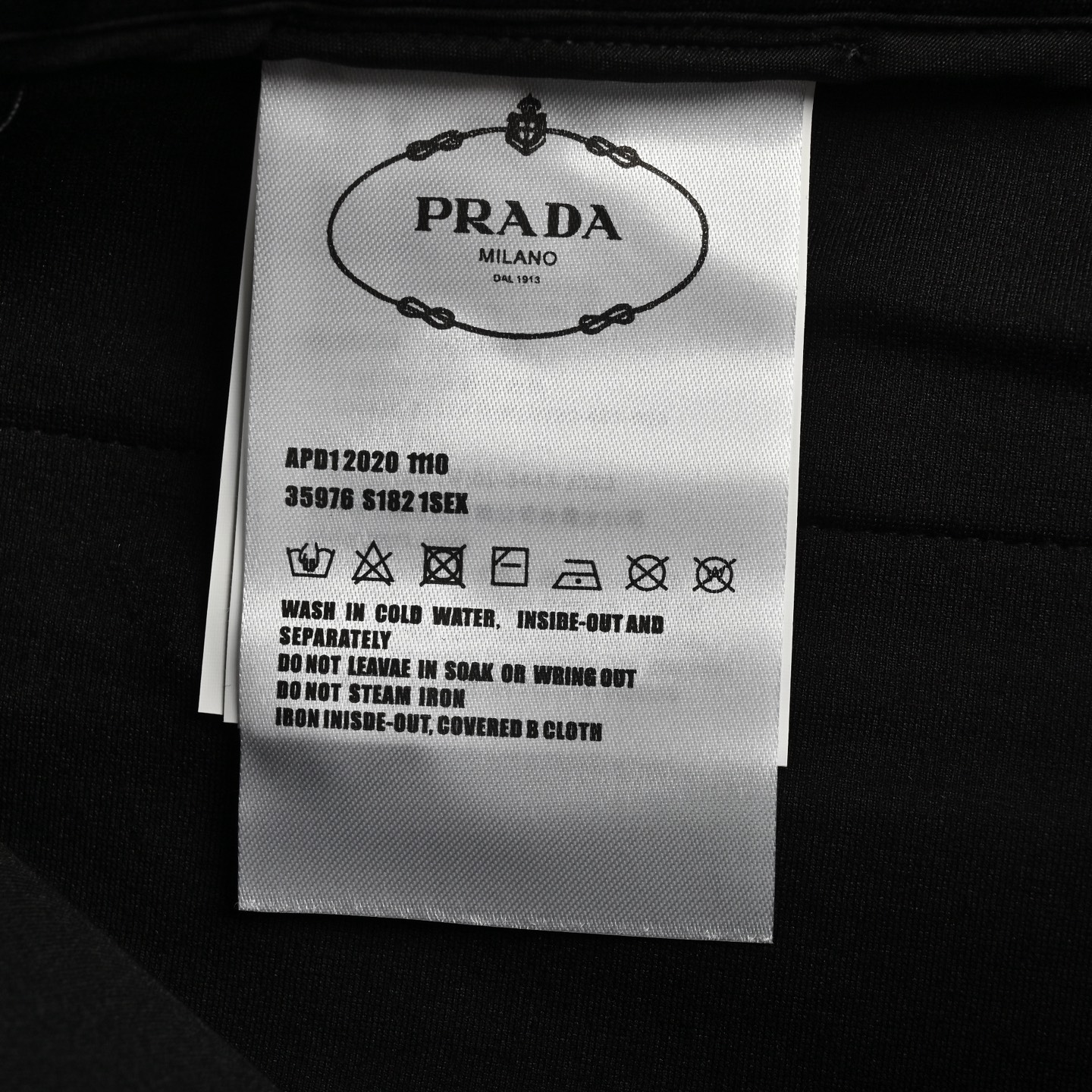 Prada Side Pocket Lock Cargo Shorts