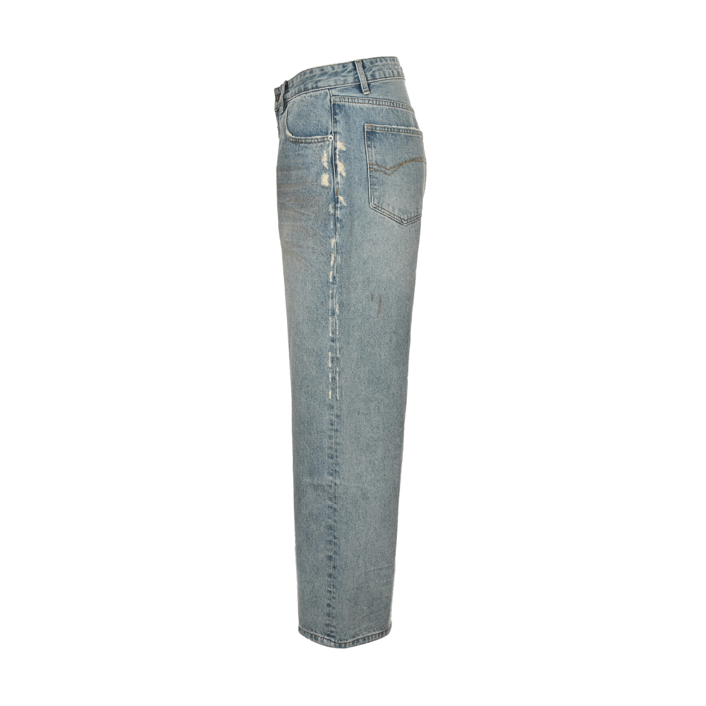 Balenciaga 25ss BAGGA wide-leg jeans